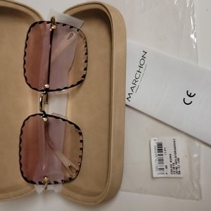 CHLOE Rosie 59mm Square Glasses